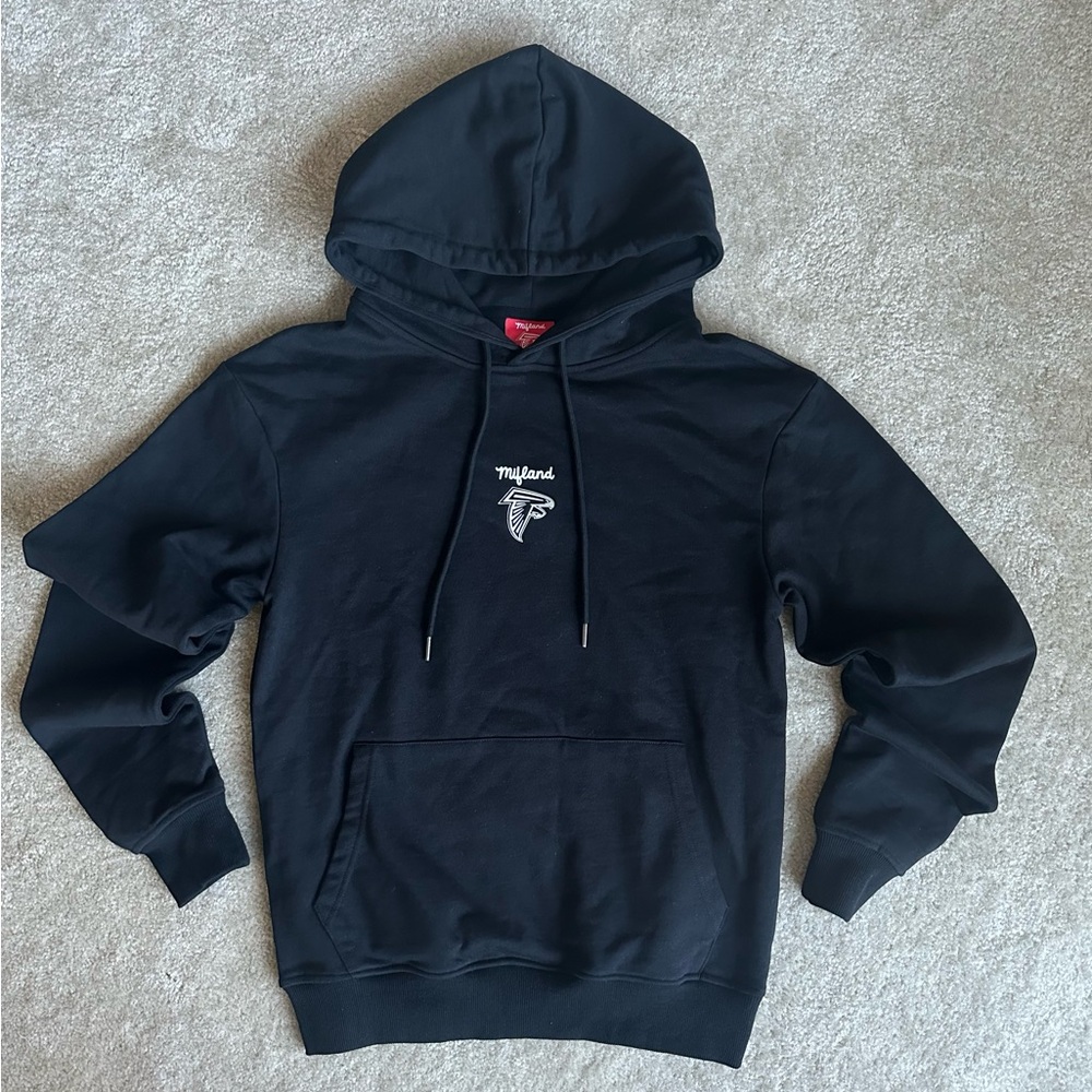 Unisex Black Atlanta Falcons x Mifland Hoodie Size Adult Small